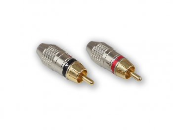 699 р. Штекер RCA комплект 4шт. AURA AURA rca-p612  с доставкой в г. Керчь. Увеличить фотографию 4