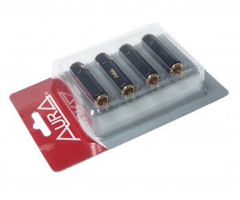 699 р. Штекер RCA комплект 4шт. AURA AURA rca-p613 AURA rca-p613  с доставкой в г. Керчь. Увеличить фотографию 2