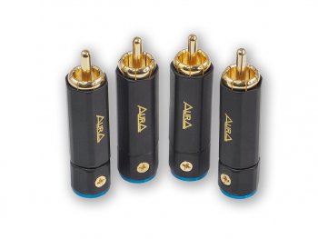 699 р. Штекер RCA комплект 4шт. AURA AURA rca-p613 AURA rca-p613  с доставкой в г. Керчь. Увеличить фотографию 3