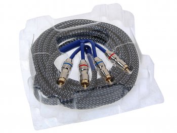 2 699 р. Кабель RCA 2х2 5м KICX KICX rca scm25  с доставкой в г. Керчь. Увеличить фотографию 1
