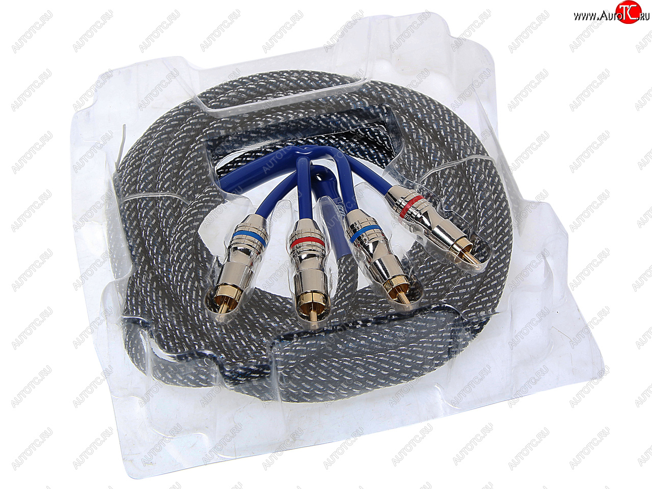 2 699 р. Кабель RCA 2х2 5м KICX KICX rca scm25  с доставкой в г. Керчь