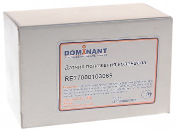 469 р. Датчик положения коленвала RENAULT Logan,Megane 2 DOMINANT DOMINANT re77000103069  с доставкой в г. Керчь. Увеличить фотографию 3