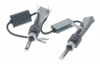 4 799 р. Лампа светодиодная 12V H3 PK22s 7000Lm (2шт.) Type F RECARVER RECARVER rectfled0h3-6canbus  с доставкой в г. Керчь. Увеличить фотографию 2