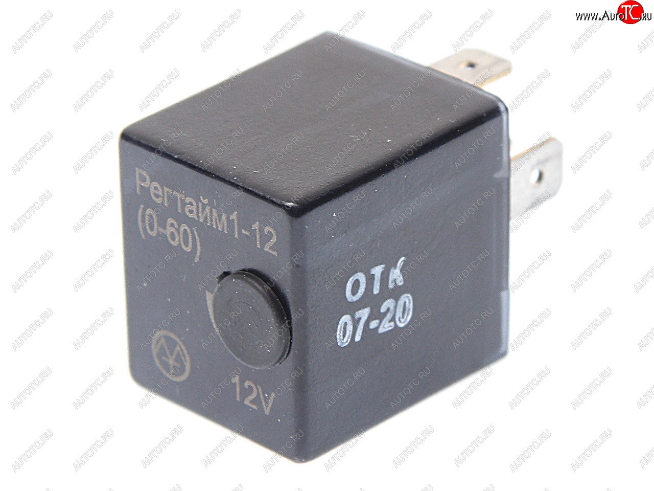 1 099 р. Реле времени 12V 60сек. ЭНЕРГОМАШ ЭНЕРГОМАШ регтайм1-12-(0-60)  с доставкой в г. Керчь