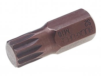 48 р. Бита SPLINE M10х30мм 10мм ROCKFORCE ROCKFORCE rf-1783010pr ROCKFORCE rf-1783010pr  с доставкой в г. Керчь. Увеличить фотографию 1