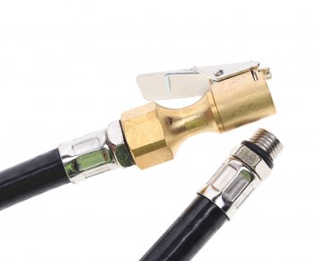 3 989 р. Пистолет для подкачки шин с манометром и шлангом 16Bar ROCKFORCE ROCKFORCE rf-23702b  с доставкой в г. Керчь. Увеличить фотографию 4