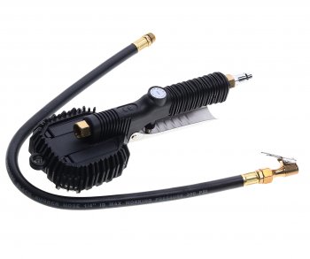 3 989 р. Пистолет для подкачки шин с цифровым манометром 18Bar ROCKFORCE ROCKFORCE rf-23706  с доставкой в г. Керчь. Увеличить фотографию 2