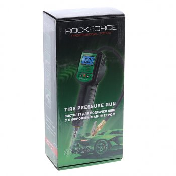 4 949 р. Пистолет для подкачки шин с манометром 16Bar со шлангом ROCKFORCE ROCKFORCE rf-23707  с доставкой в г. Керчь. Увеличить фотографию 5