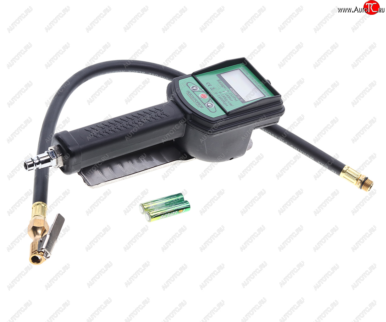 4 949 р. Пистолет для подкачки шин с манометром 16Bar со шлангом ROCKFORCE ROCKFORCE rf-23707  с доставкой в г. Керчь