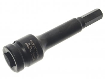 579 р. Бита-головка 12 HEX H10 L=100мм ударная ROCKFORCE ROCKFORCE rf-2409010  с доставкой в г. Керчь. Увеличить фотографию 1