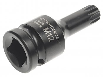 399 р. Бита-головка 12 SPLINE M12 ударная ROCKFORCE ROCKFORCE rf-24806012  с доставкой в г. Керчь. Увеличить фотографию 2