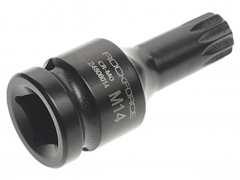 399 р. Бита-головка 12 SPLINE M14 ударная ROCKFORCE ROCKFORCE rf-24806014  с доставкой в г. Керчь. Увеличить фотографию 2