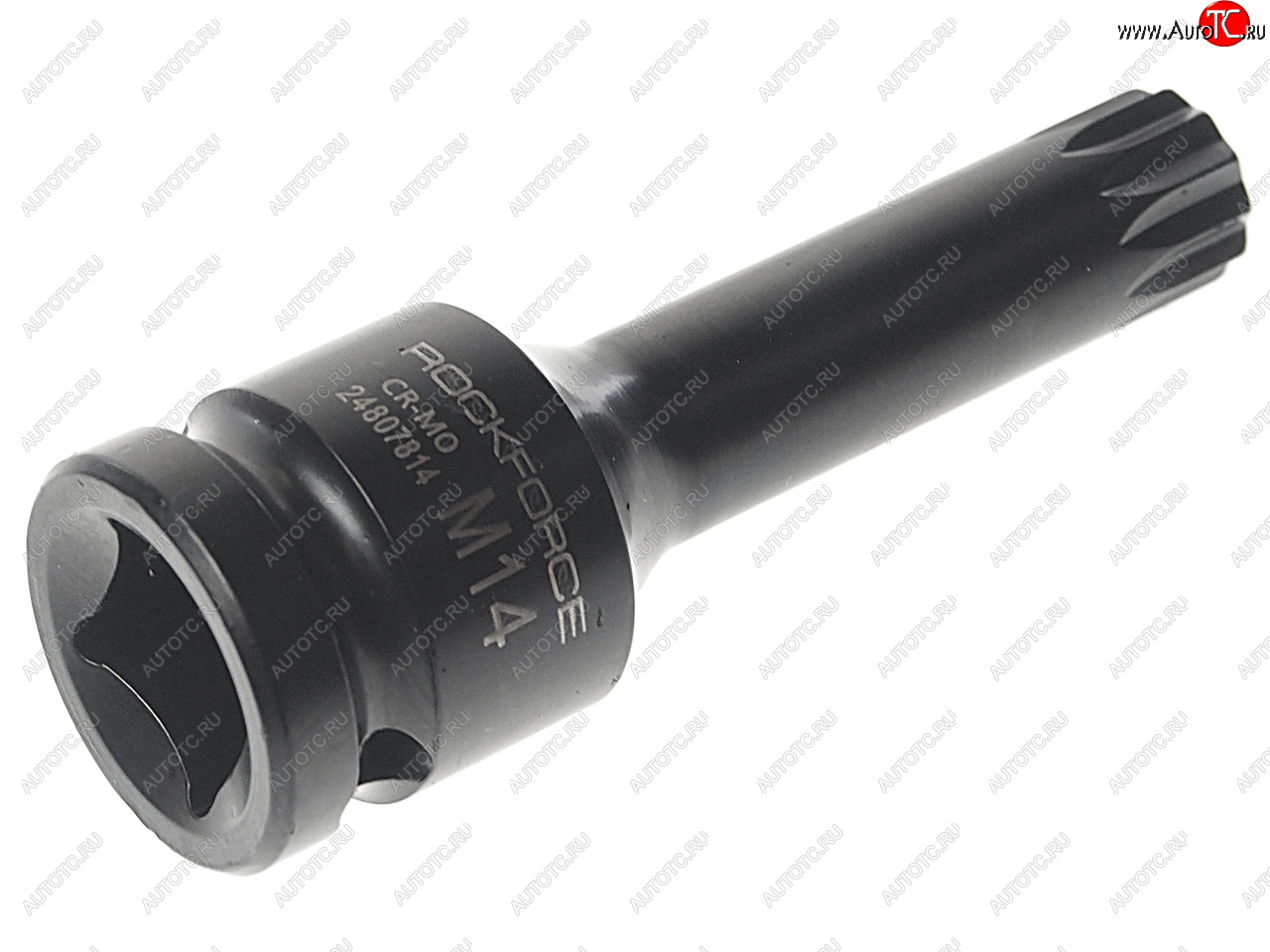 489 р. Бита-головка 12 SPLINE M14 ударная ROCKFORCE ROCKFORCE rf-24807814  с доставкой в г. Керчь