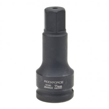 879 р. Головка торцевая 34 22мм ударная удлиненная L=100мм ROCKFORCE ROCKFORCE rf-2649022  с доставкой в г. Керчь. Увеличить фотографию 1