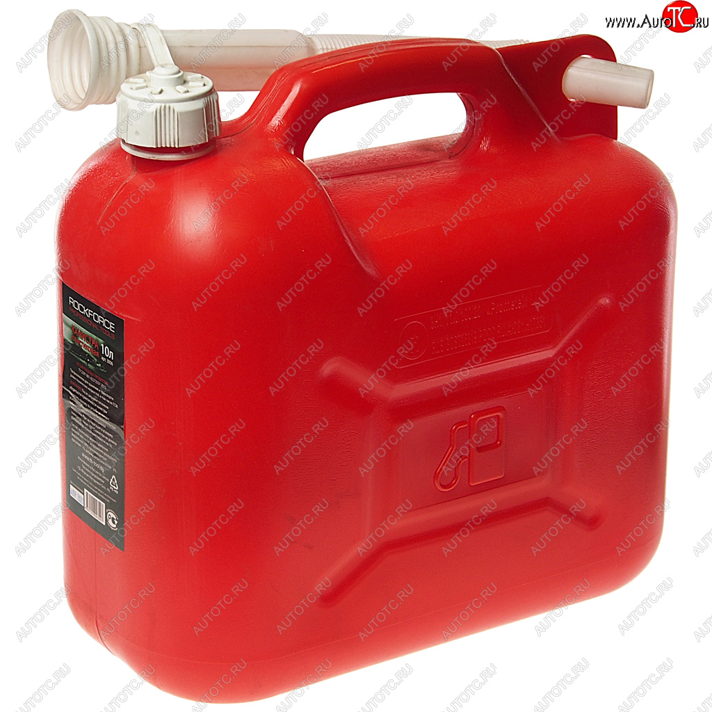 649 р. Канистра 10л пластик ROCKFORCE ROCKFORCE rf-3006  с доставкой в г. Керчь