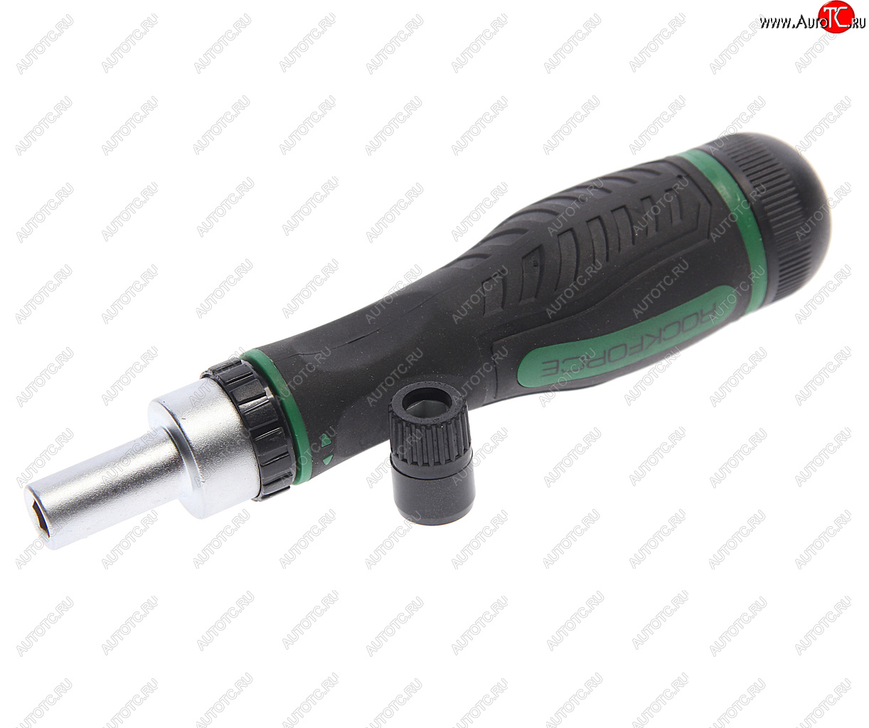 729 р. Отвертка с набором бит реверсивная PH1;PH2;SL5;SL6 5 предметов ROCKFORCE ROCKFORCE rf-32805mr  с доставкой в г. Керчь
