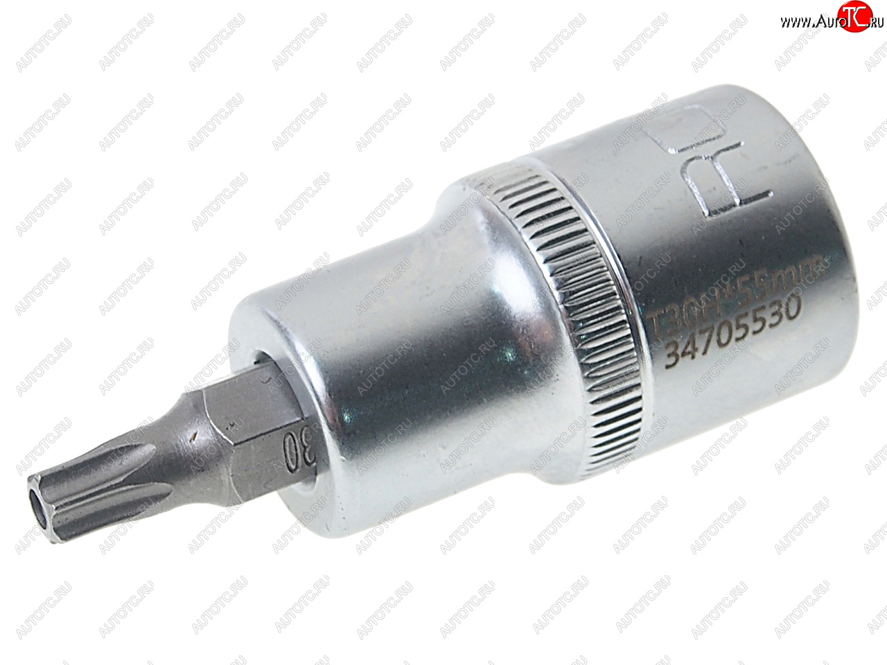 184 р. Бита-головка 12 TORX T30х55мм с отверстием ROCKFORCE ROCKFORCE rf-34705530  с доставкой в г. Керчь