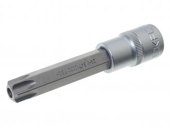 255 р. Бита-головка 12 TORX T60х100мм с отверстием ROCKFORCE ROCKFORCE rf-34710060  с доставкой в г. Керчь. Увеличить фотографию 1