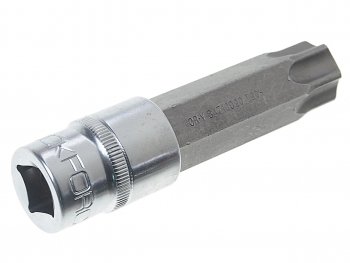 429 р. Бита-головка 12 TORX T90х100мм с отверстием ROCKFORCE ROCKFORCE rf-34710090  с доставкой в г. Керчь. Увеличить фотографию 2