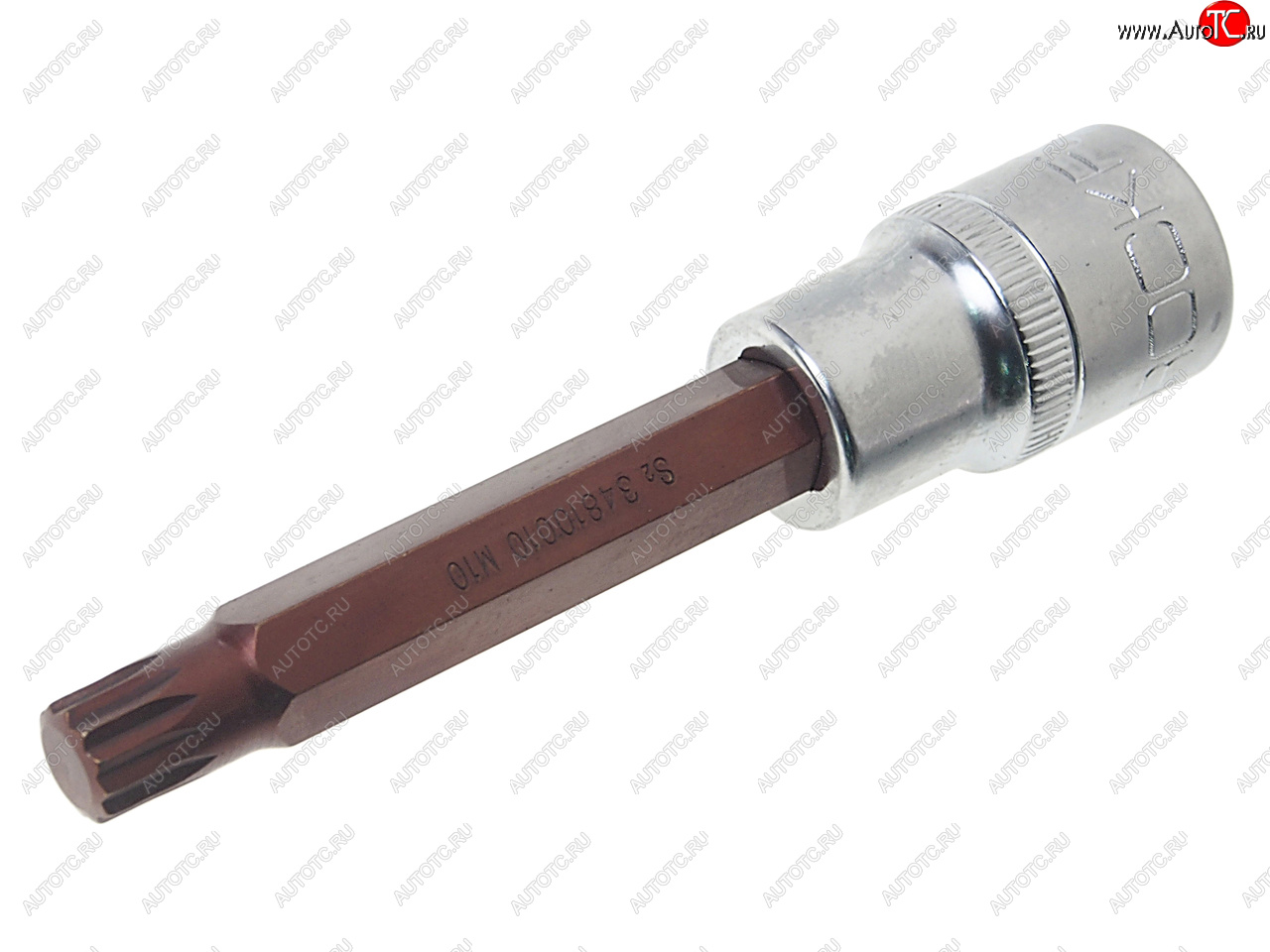 242 р. Бита-головка 12 SPLINE M10х100мм Premium ROCKFORCE ROCKFORCE rf-34810010pr  с доставкой в г. Керчь