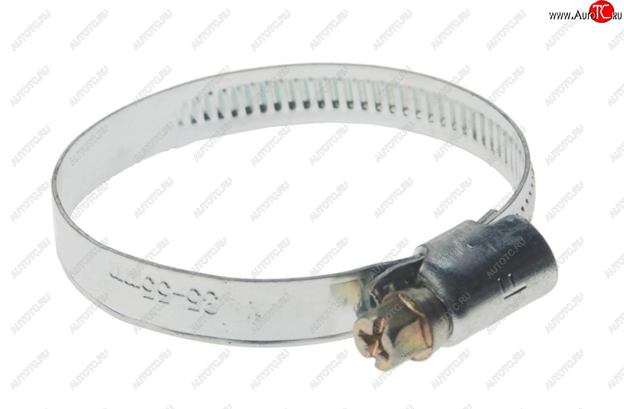 28 р. Хомут ленточный 035-055мм (9мм) червячный сталь ROCKFORCE ROCKFORCE rf-35-55  с доставкой в г. Керчь