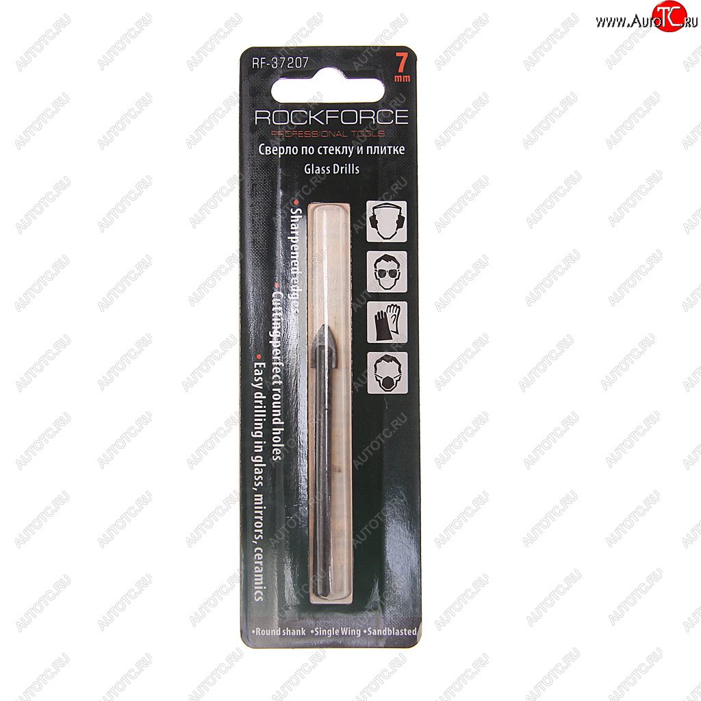 135 р. Сверло по стеклу и керамике 7.0мм в блистере ROCKFORCE ROCKFORCE rf-37207 ROCKFORCE rf-37207  с доставкой в г. Керчь
