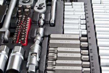 28 899 р. Набор инструментов 202 предмета слесарно-монтажный 14,38,12 ROCKFORCE ROCKFORCE rf-42022-5  с доставкой в г. Керчь. Увеличить фотографию 6