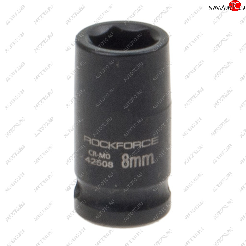 130 р. Головка торцевая 14 8мм ударная L=35мм ROCKFORCE ROCKFORCE rf-42508  с доставкой в г. Керчь