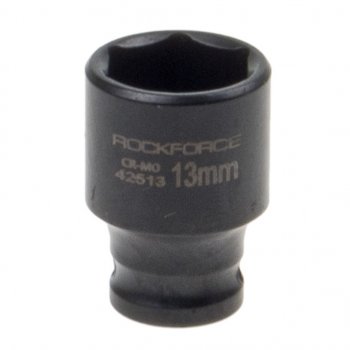 120 р. Головка торцевая 14 13мм ударная L=35мм ROCKFORCE ROCKFORCE rf-42513  с доставкой в г. Керчь. Увеличить фотографию 1