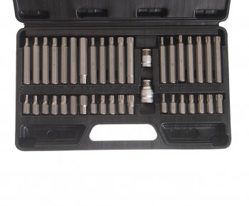 1 999 р. Набор бит 12 38 TORX T20-55 HEX H4-12мм SPLINE M5-12 2 держателя 40 предметов в кейсе ROCKFORCE ROCKFORCE rf-4401  с доставкой в г. Керчь. Увеличить фотографию 2