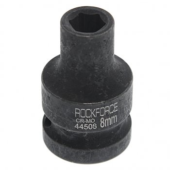 147 р. Головка торцевая 12 08мм ударная L=40мм ROCKFORCE ROCKFORCE rf-44508  с доставкой в г. Керчь. Увеличить фотографию 1