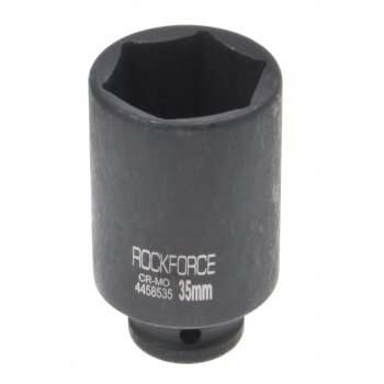 849 р. Головка торцевая 12 35мм ударная удлиненная L=80мм ROCKFORCE ROCKFORCE rf-4458535  с доставкой в г. Керчь. Увеличить фотографию 1
