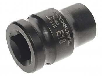 189 р. Головка торцевая 12 TORX E18 ударная ROCKFORCE ROCKFORCE rf-44618  с доставкой в г. Керчь. Увеличить фотографию 2
