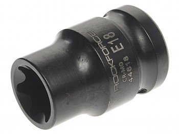 189 р. Головка торцевая 12 TORX E18 ударная ROCKFORCE ROCKFORCE rf-44618  с доставкой в г. Керчь. Увеличить фотографию 1