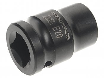 198 р. Головка торцевая 12 TORX E20 ударная ROCKFORCE ROCKFORCE rf-44620  с доставкой в г. Керчь. Увеличить фотографию 2