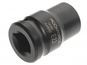 198 р. Головка торцевая 12 TORX E22 ударная ROCKFORCE ROCKFORCE rf-44622  с доставкой в г. Керчь. Увеличить фотографию 2