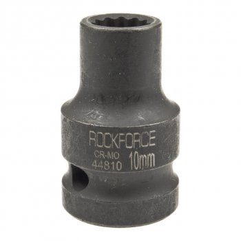 171 р. Головка торцевая 12 10мм 12-ти гранная ударная L=39мм ROCKFORCE ROCKFORCE rf-44810  с доставкой в г. Керчь. Увеличить фотографию 1