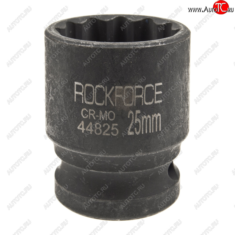 379 р. Головка торцевая 12 25мм 12-ти гранная ударная L=43мм ROCKFORCE ROCKFORCE rf-44825  с доставкой в г. Керчь