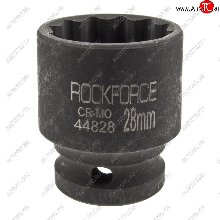 439 р. Головка торцевая 12 28мм 12-ти гранная ударная L=43мм ROCKFORCE ROCKFORCE rf-44828  с доставкой в г. Керчь