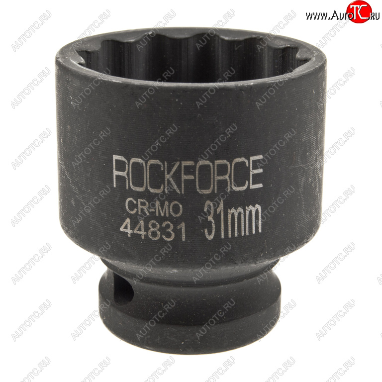 359 р. Головка торцевая 1/2 31мм 12-ти гранная ударная L=44мм ROCKFORCE ROCKFORCE rf-44831 ROCKFORCE rf-44831  с доставкой в г. Керчь