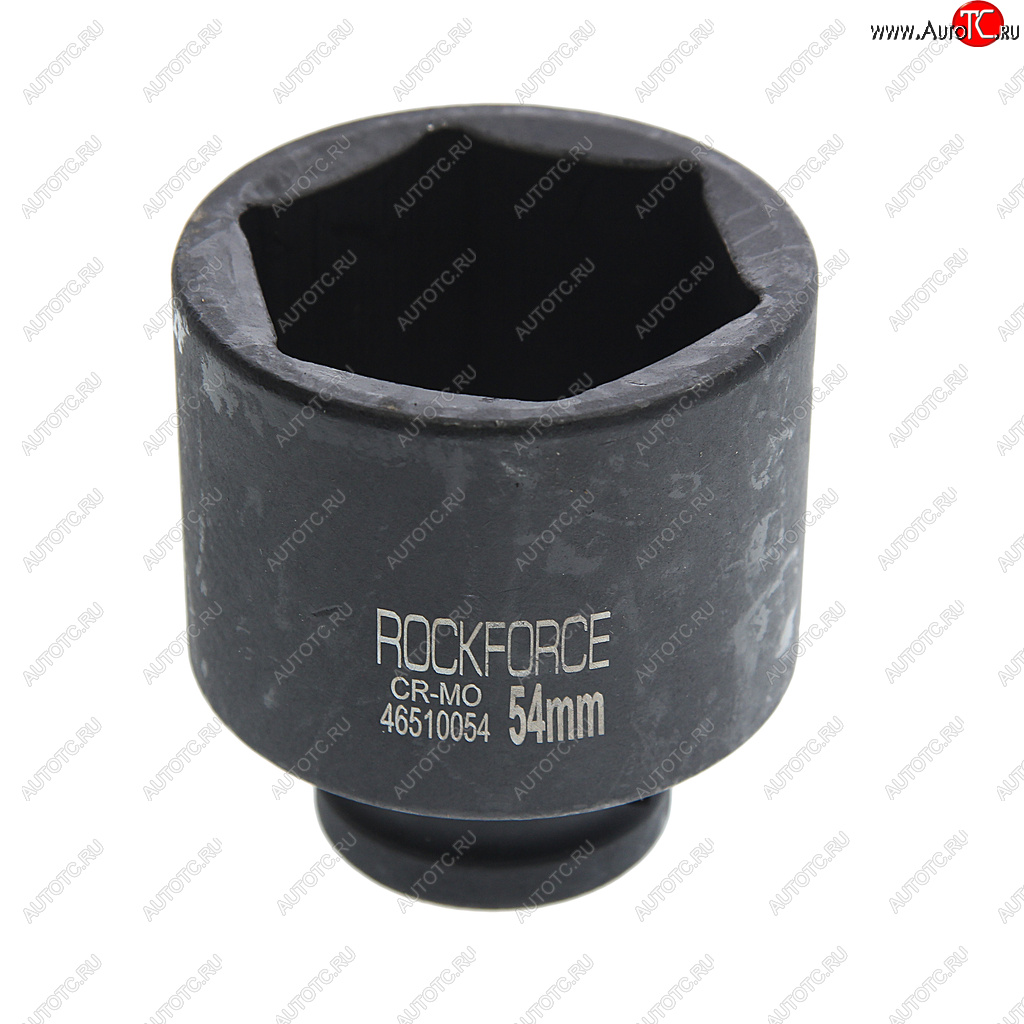 1 329 р. Головка торцевая 34 54мм ударная удлиненная L=80мм ROCKFORCE ROCKFORCE rf-46510054  с доставкой в г. Керчь