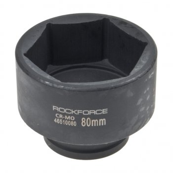 2 089 р. Головка торцевая 34 80мм ударная удлиненная L=98мм ROCKFORCE ROCKFORCE rf-46510080  с доставкой в г. Керчь. Увеличить фотографию 1