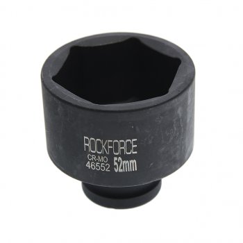 999 р. Головка торцевая 34 52мм ударная L=70мм ROCKFORCE ROCKFORCE rf-46552  с доставкой в г. Керчь. Увеличить фотографию 1
