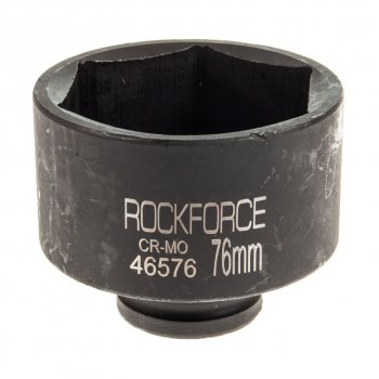 2 199 р. Головка торцевая 34 76мм ударная L=80мм ROCKFORCE ROCKFORCE rf-46576  с доставкой в г. Керчь. Увеличить фотографию 1