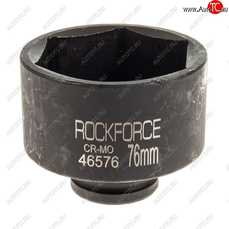 2 199 р. Головка торцевая 34 76мм ударная L=80мм ROCKFORCE ROCKFORCE rf-46576  с доставкой в г. Керчь