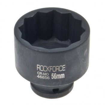 1 369 р. Головка торцевая 34 56мм 12-ти гранная ударная глубокая ROCKFORCE ROCKFORCE rf-46856  с доставкой в г. Керчь. Увеличить фотографию 1