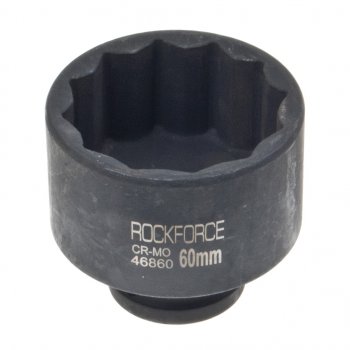 1 579 р. Головка торцевая 34 60мм 12-ти гранная ударная глубокая ROCKFORCE ROCKFORCE rf-46860  с доставкой в г. Керчь. Увеличить фотографию 1