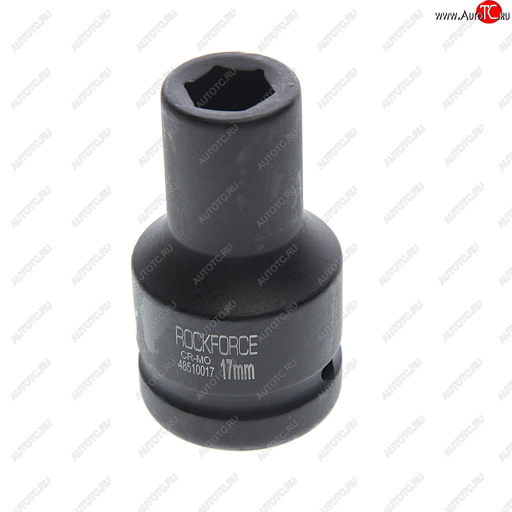 879 р. Головка торцевая 1 17мм ударная удлиненная L=90мм ROCKFORCE ROCKFORCE rf-48510017 ROCKFORCE rf-48510017  с доставкой в г. Керчь
