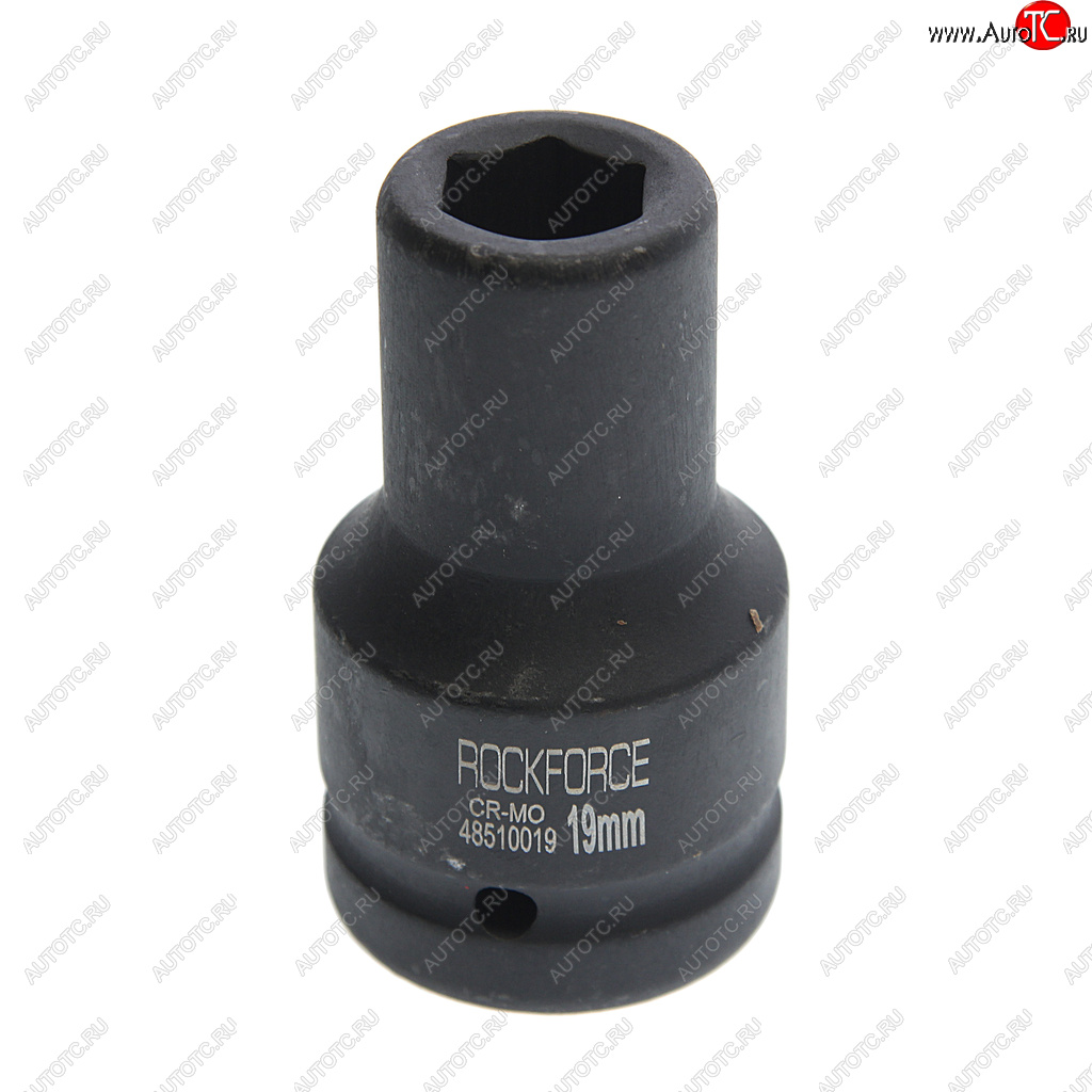 989 р. Головка торцевая 1 19мм ударная удлиненная L=90мм ROCKFORCE ROCKFORCE rf-48510019  с доставкой в г. Керчь