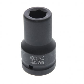 989 р. Головка торцевая 1 21мм ударная удлиненная L=90мм ROCKFORCE ROCKFORCE rf-48510021  с доставкой в г. Керчь. Увеличить фотографию 1